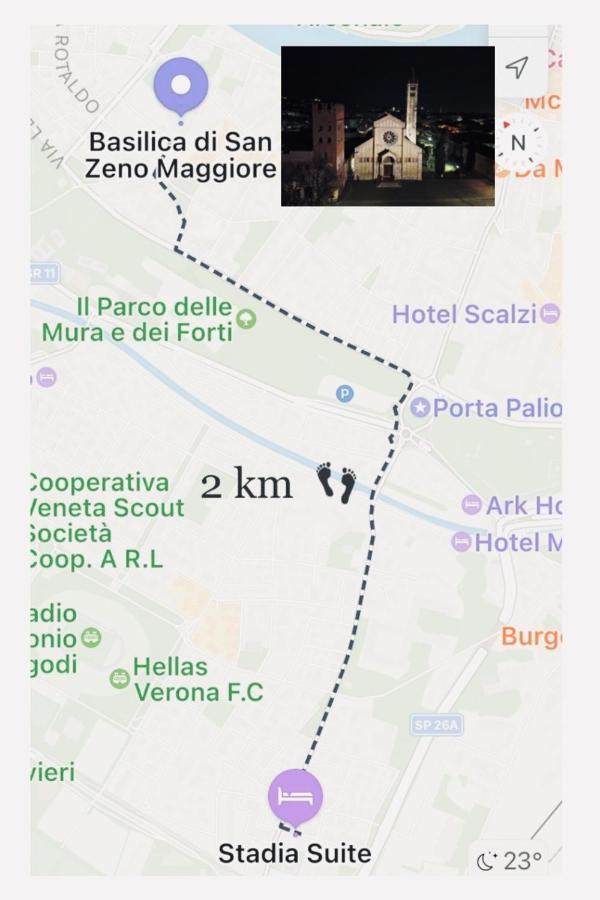 Stadia Suite Verona Exteriér fotografie